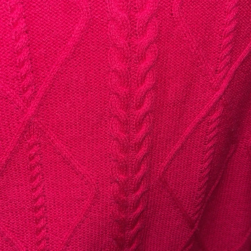 Scott & Scott London Wool & Cashmere Blend Sweater Hot pink Large